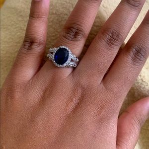 Sapphire Ring ❤️ Buy 1 Get 1 Free ❤️